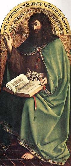Jan Van Eyck St John the Baptist Spain oil painting art
